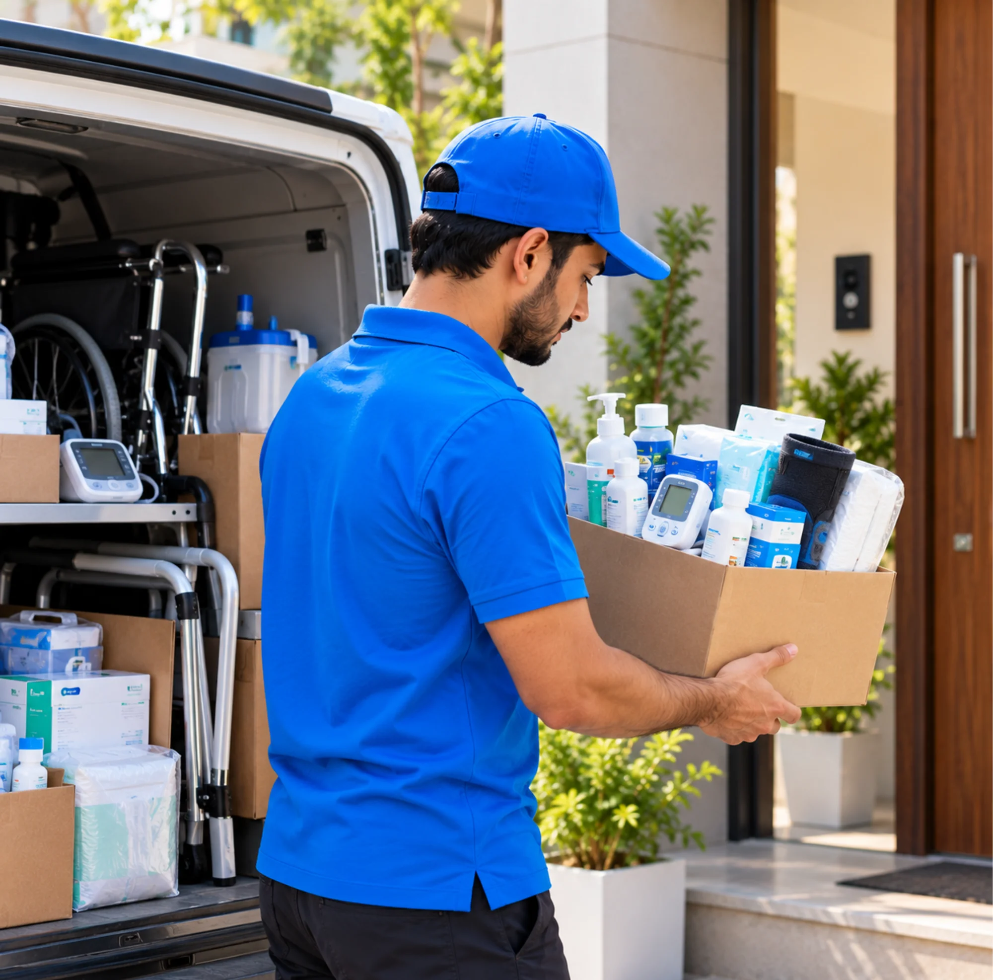 Healthcare Product Delivery App